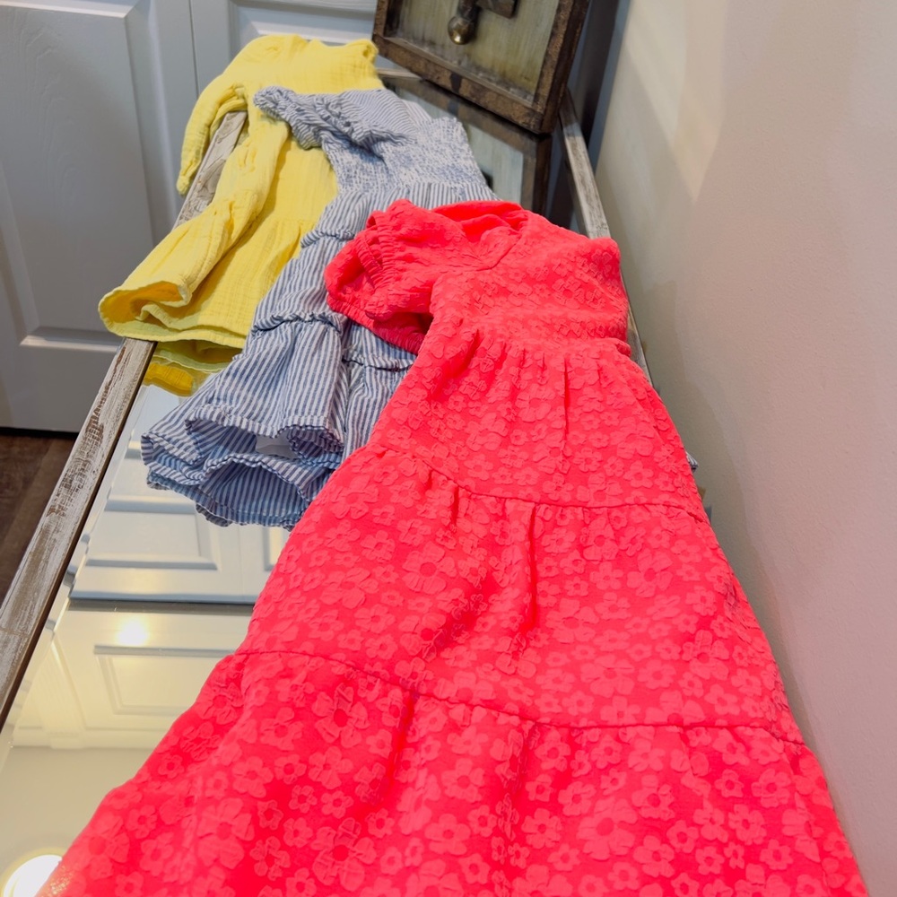 Bright Colors Summer Girl Dresses